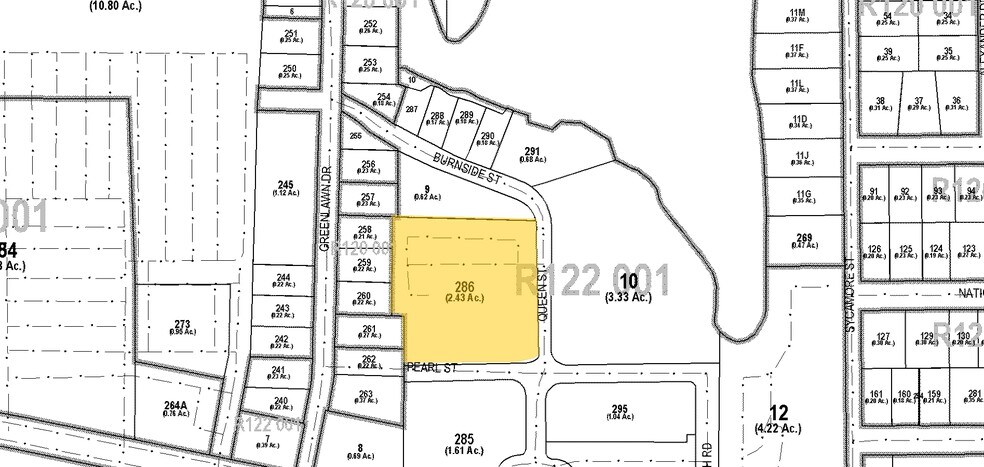 1500 Queen St, Beaufort, SC à vendre - Plan cadastral – Image 2 sur 3