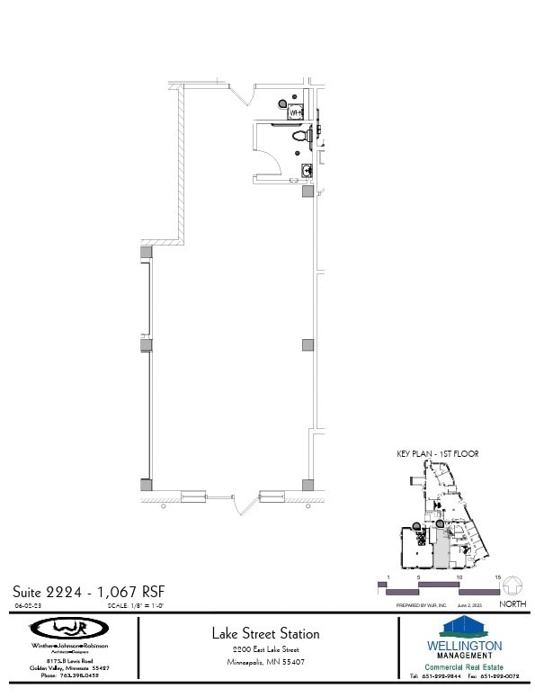 2220 E Lake St, Minneapolis, MN à louer Plan d’étage– Image 1 sur 1