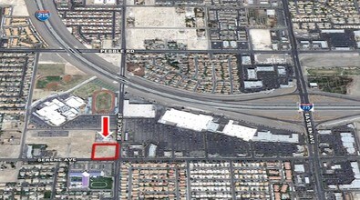 1780 E Serene Ave, Las Vegas, NV - Vue aérienne  vue de carte