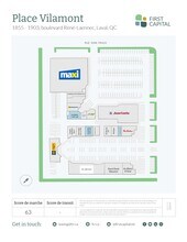 1857 Boul René-Laennec, Laval, QC à louer Plan de site– Image 2 sur 2