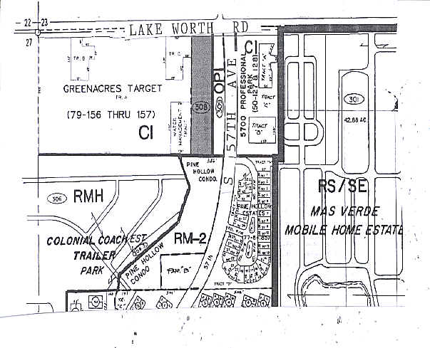 5770 Lake Worth Rd, Lake Worth, FL à louer - Plan cadastral – Image 2 sur 7