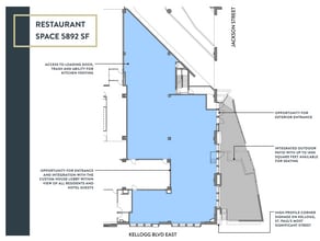 180 Kellogg Blvd E, Saint Paul, MN à louer Plan d’étage– Image 2 sur 4