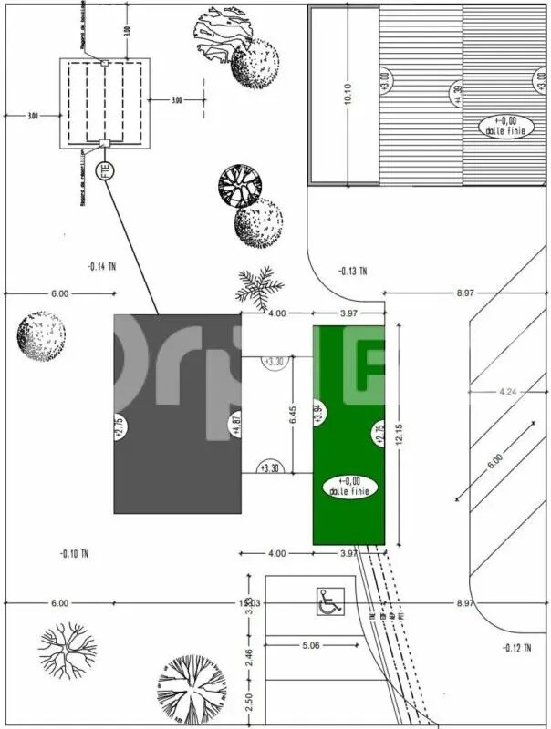 Bureau dans SAINT-MEDARD-D'AUNIS à vendre Plan de site– Image 1 sur 3