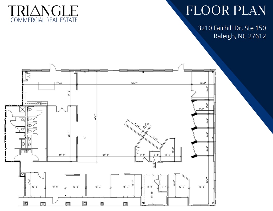3210 Fairhill Dr, Raleigh, NC 27612 - Lot 150 - - Plan d’étage - Image 1 of 1