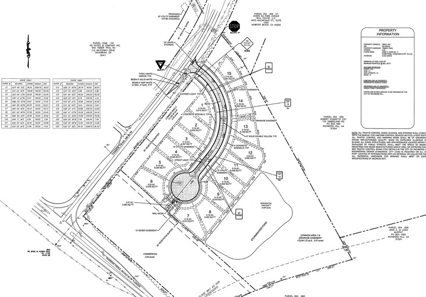 HARRIS TRAIL Rd, Richmond Hill, GA à vendre - Plan de site – Image 3 sur 7