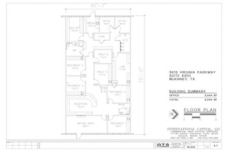 5913 W Virginia Pky, McKinney, TX à louer Plan de site– Image 1 sur 1