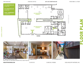 3010-3012 Worthen Ave, Los Angeles, CA à louer Plan d’étage– Image 1 sur 1