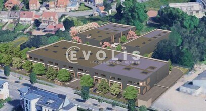 133 Rue Victor Hugo, Noyelles-Godault, PDC - Vue aérienne  vue de carte
