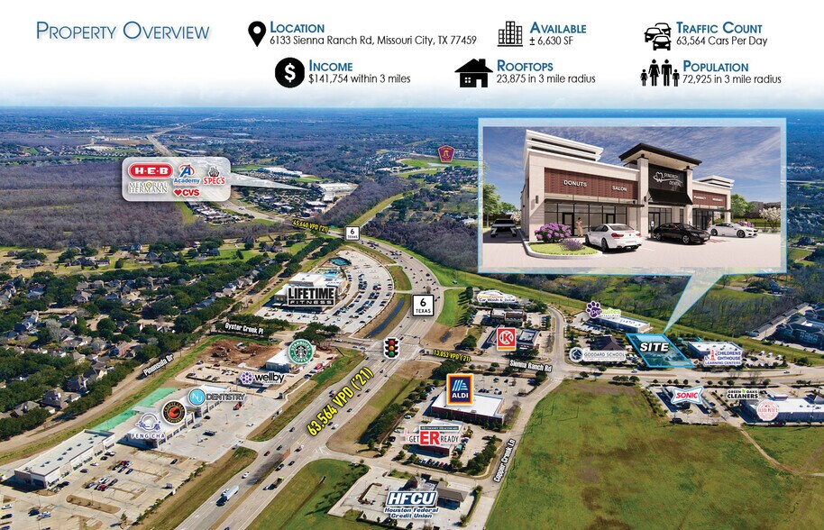 6133 Sienna Ranch Rd, Missouri City, TX à vendre - Photo de l’immeuble – Image 2 sur 3