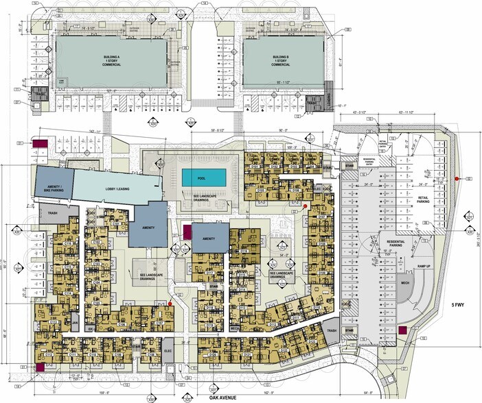995 Carlsbad Village Dr, Carlsbad, CA à louer - Plan de site – Image 2 sur 3