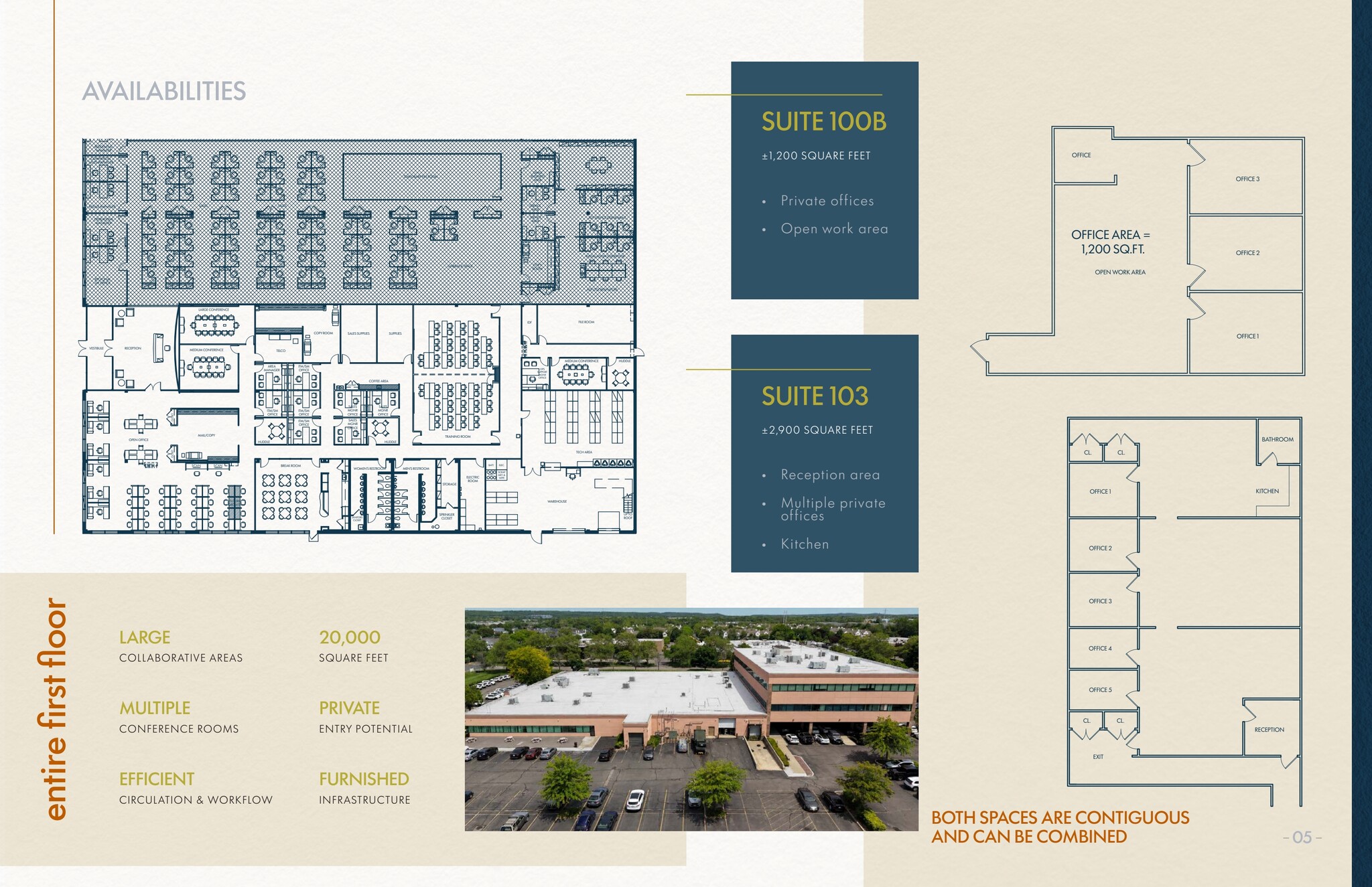 40 Marcus Dr, Melville, NY à louer Plan d’étage– Image 1 sur 1
