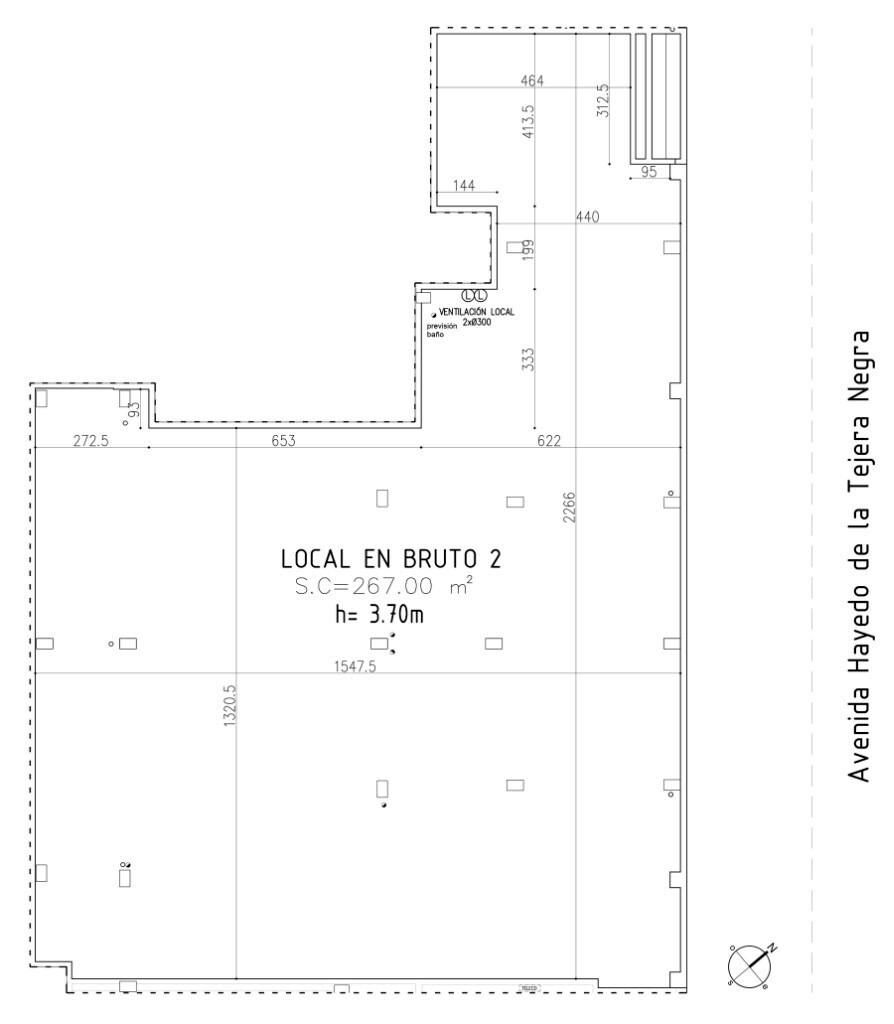 Local commercial dans Guadalajara, Guadalajara à louer Plan d’étage– Image 1 sur 1