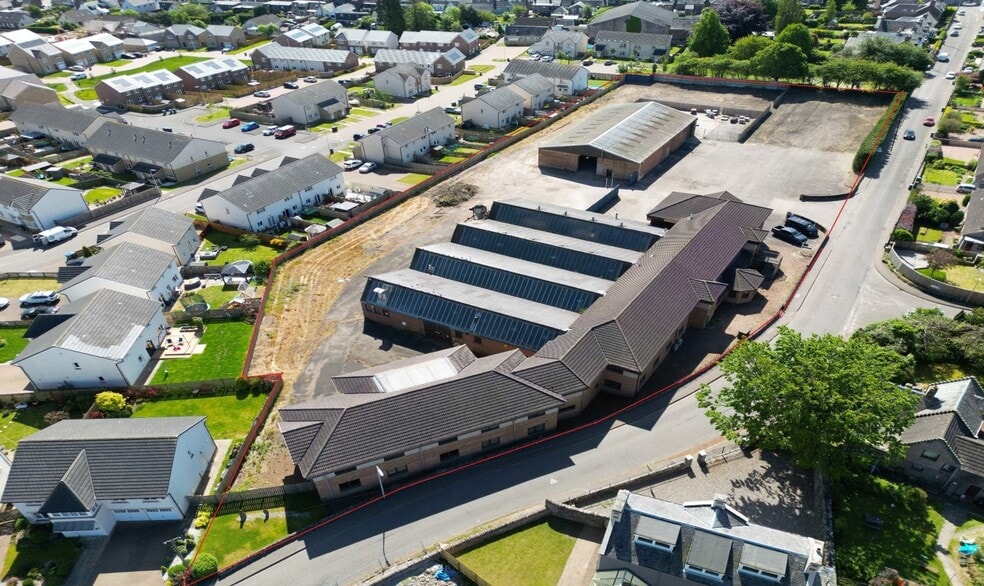 30 Hunter St, Auchterarder à louer - Aérien – Image 2 sur 4