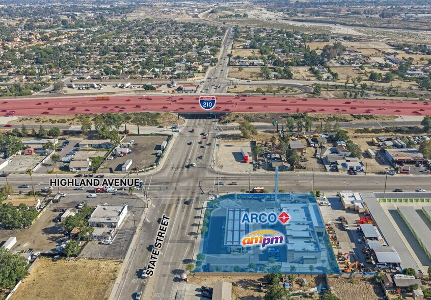 2122 W Highland Ave, San Bernardino, CA à vendre - Photo de l’immeuble – Image 2 sur 17