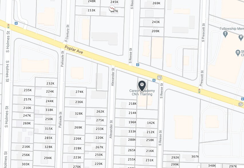 3355 Poplar Ave, Memphis, TN à louer - Plan cadastral – Image 2 sur 2