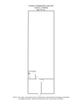1817 S Horne St, Mesa, AZ à louer Plan d’étage– Image 1 sur 1