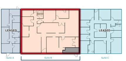 2828 H St, Bakersfield, CA à louer Plan d’étage– Image 1 sur 6