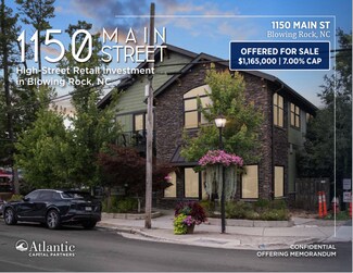 Plus de détails pour 1151 Main St, Blowing Rock, NC - Local commercial à vendre