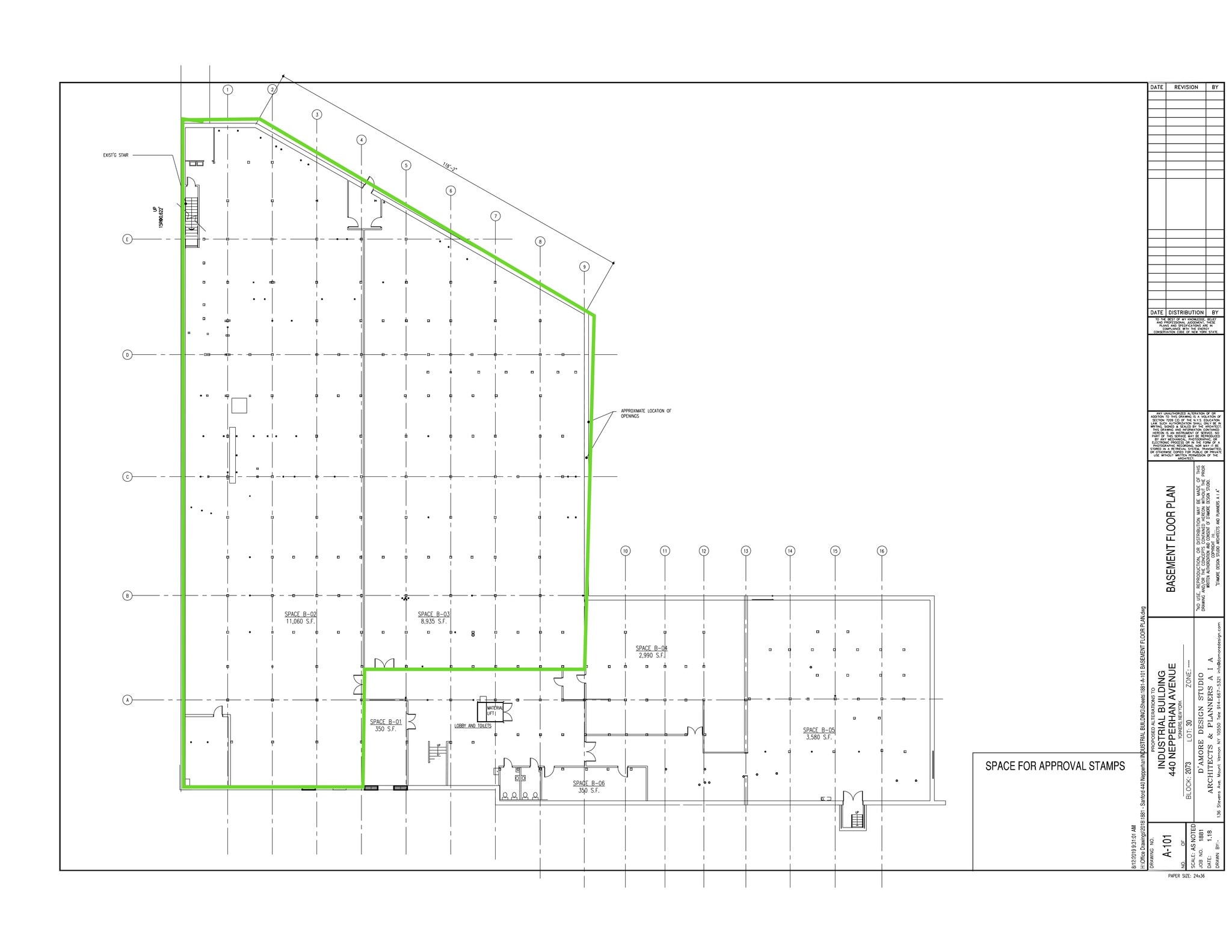 440 Nepperhan Ave, Yonkers, NY à louer Plan de site– Image 1 sur 1