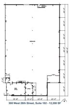 301 W 28th St, National City, CA à louer Plan d’étage– Image 1 sur 2