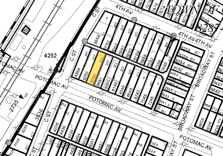 335 Potomac Ave, Quantico, VA à vendre - Plan cadastral – Image 3 sur 17