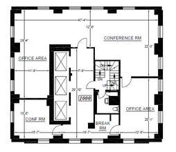 1212 Broadway, Oakland, CA à louer Plan d’étage– Image 1 sur 4