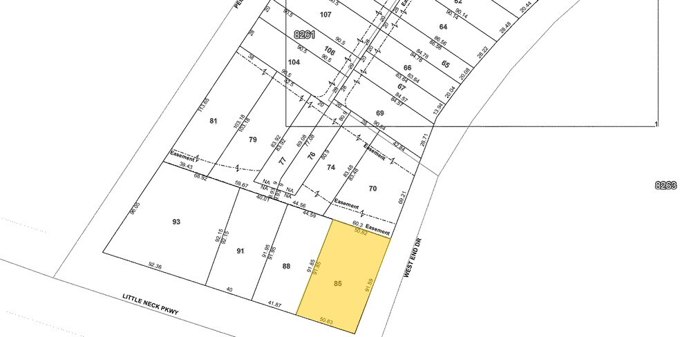 4621 Little Neck Pky, Little Neck, NY à vendre - Plan cadastral – Image 2 sur 22