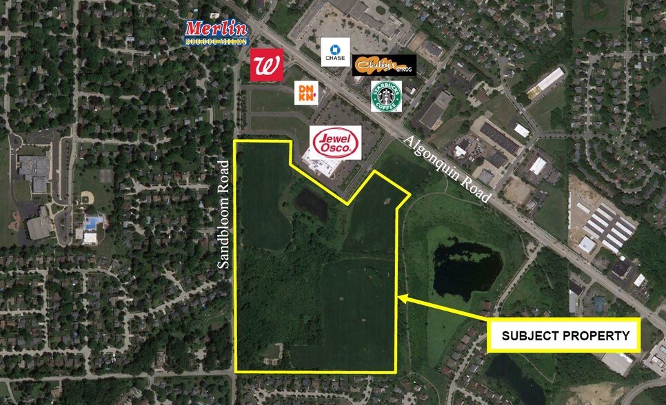 Algonquin Rd, Algonquin, IL à vendre - Aérien – Image 2 sur 3