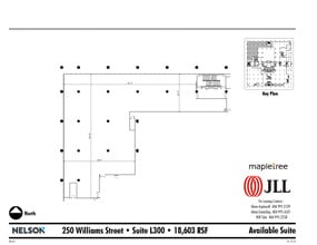 250 Williams St NW, Atlanta, GA à louer Plan d’étage– Image 1 sur 1