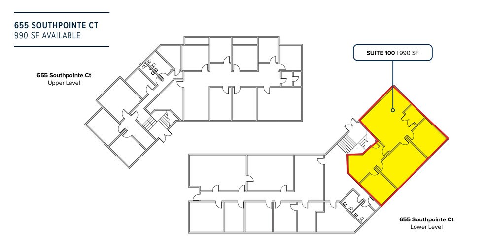 655 Southpointe Ct, Colorado Springs, CO à louer - Plan d’étage – Image 2 sur 16