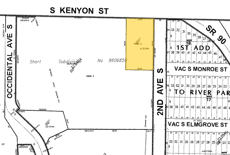 7901 2nd Ave S, Seattle, WA à louer - Plan cadastral – Image 3 sur 3