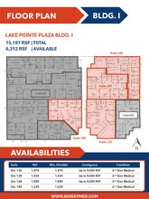 6705 Heritage Pkwy, Rockwall, TX à louer Plan d’étage– Image 1 sur 1