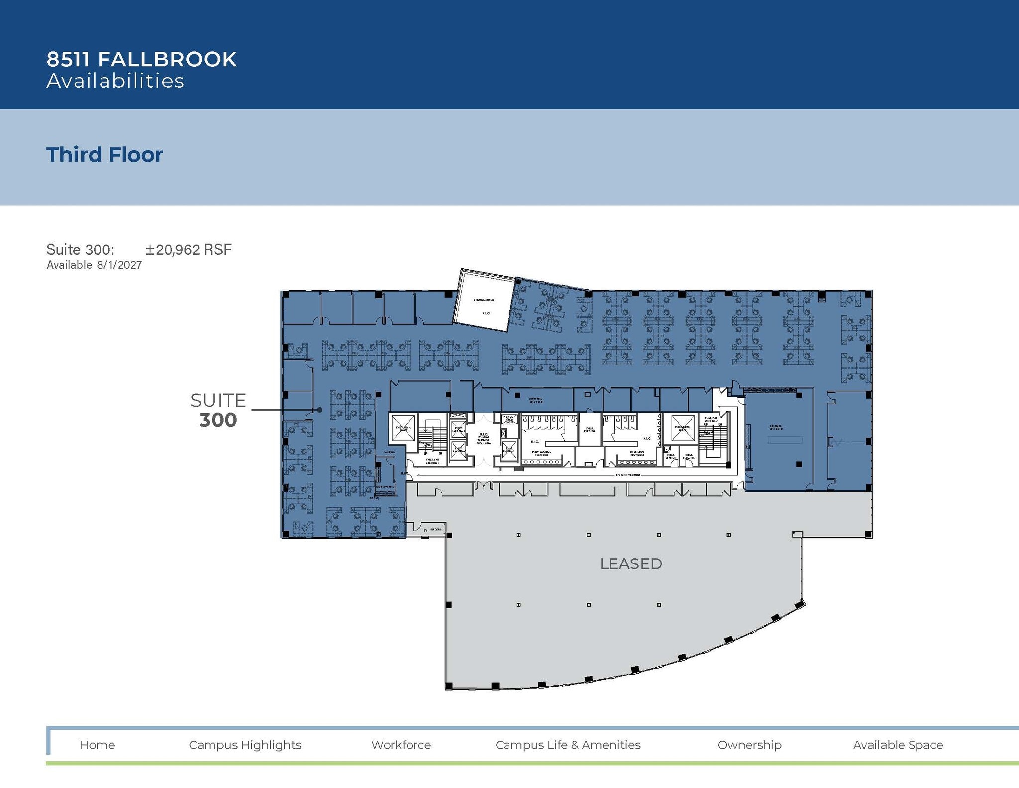8521 Fallbrook Ave, West Hills, CA à louer Plan d’étage– Image 1 sur 1