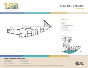 101 W Colfax Ave, Denver, CO à louer Plan d’étage– Image 1 sur 1