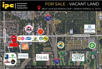 Plus de détails pour 28071 La Plaza Bonita Lp, Bonita Springs, FL - Terrain à vendre