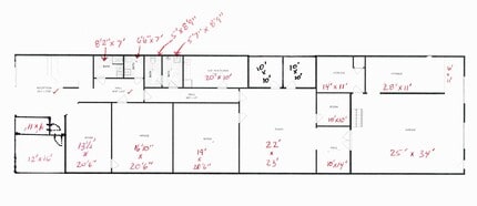 2800-2852 E Parham Rd, Richmond, VA à louer Plan d’étage– Image 1 sur 1