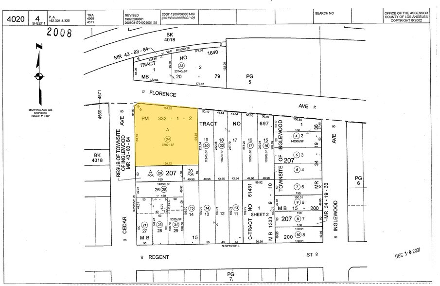 434-438 W Florence Ave, Inglewood, CA à louer - Photo de l’immeuble – Image 3 sur 10