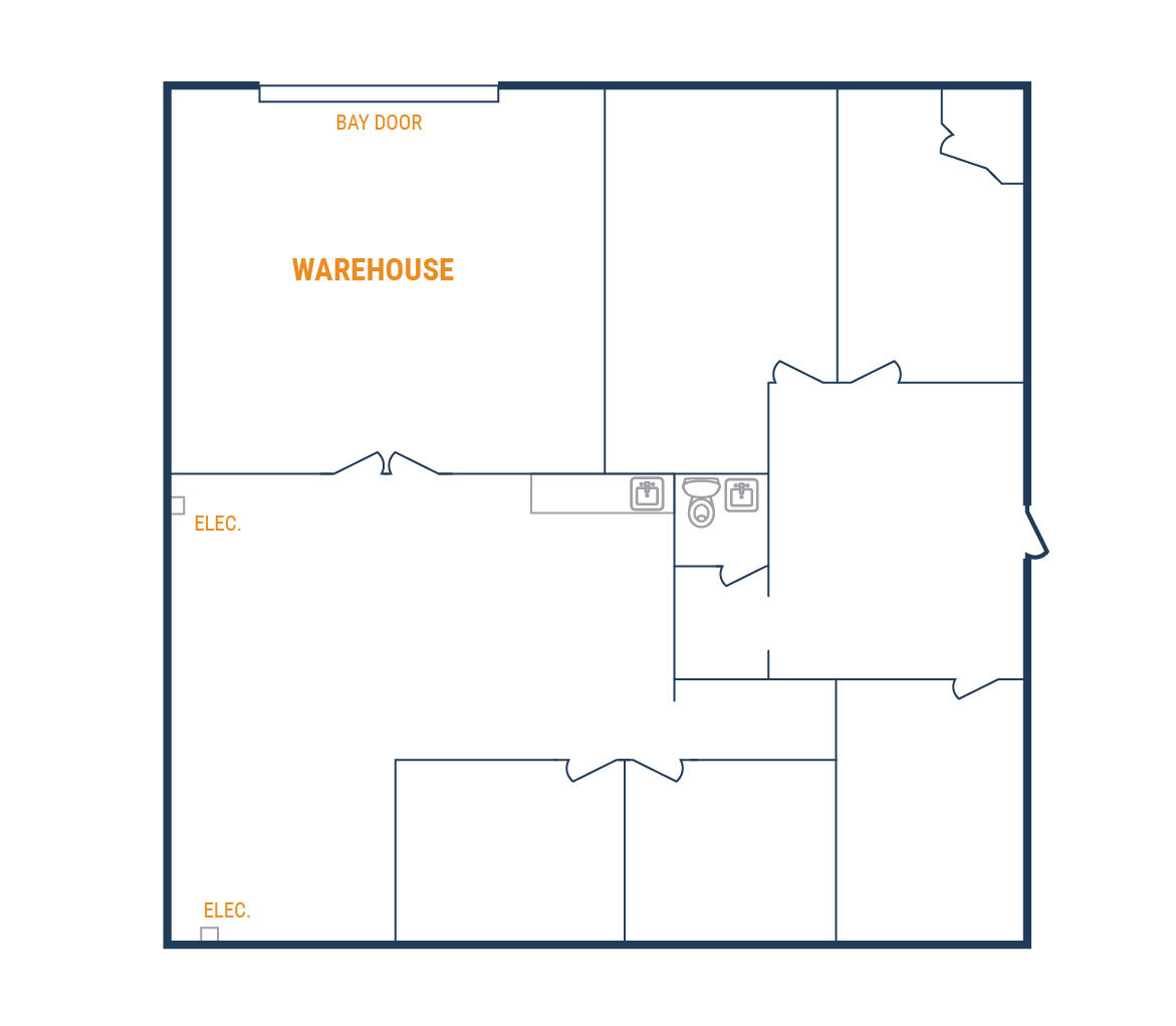 6743 Theall Rd, Houston, TX à louer Plan d’étage– Image 1 sur 1