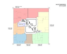 140 Stoneridge Dr, Columbia, SC à louer Plan d’étage– Image 1 sur 1