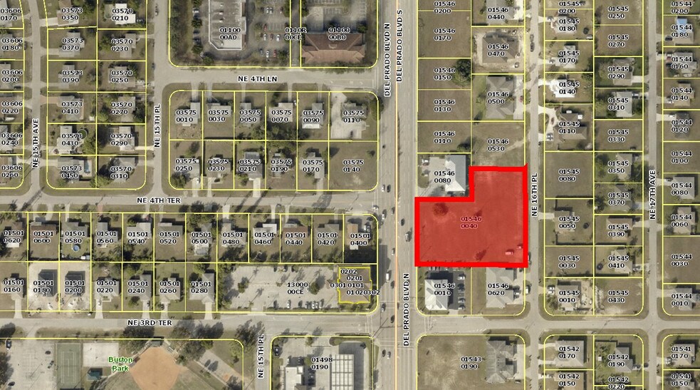 329 Del Prado Blvd N, Cape Coral, FL à vendre - Plan cadastral – Image 2 sur 4