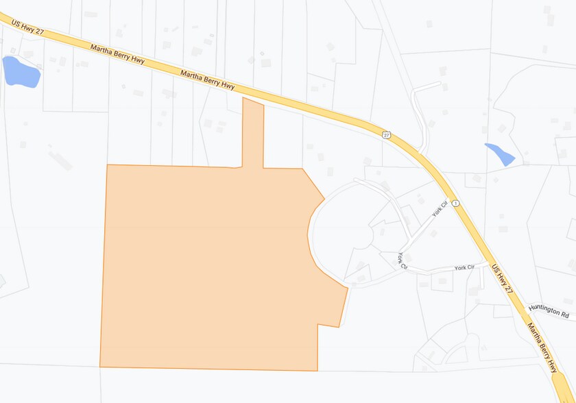 Buchanan, Cedartown, GA à vendre - Plan cadastral – Image 3 sur 5