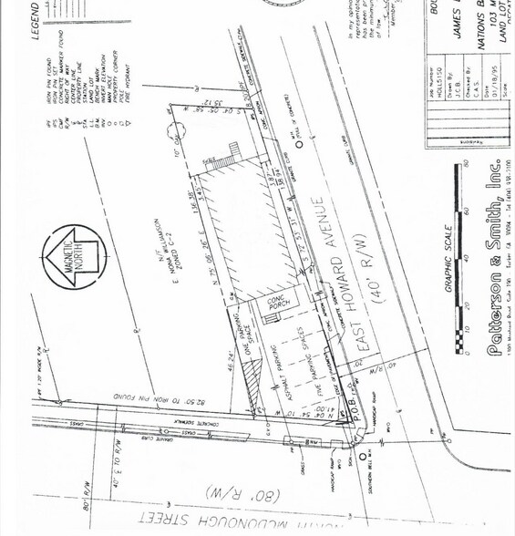 103 N McDonough St, Decatur, GA à vendre - Plan cadastral – Image 2 sur 5