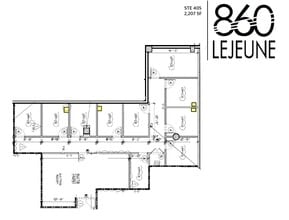 850 NW 42nd Ave, Miami, FL à louer Plan d’étage– Image 1 sur 5
