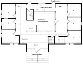 1151 NE Cleveland St, Clearwater, FL à louer Plan de site– Image 1 sur 1