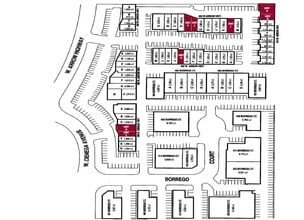 414-418 Borrego Ct, San Dimas, CA à louer Plan d’étage– Image 1 sur 1