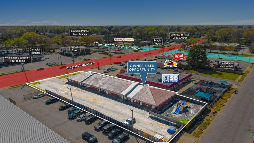 5968 Knight Arnold Road Ext, Memphis, TN à vendre - Photo de l’immeuble – Image 3 sur 5