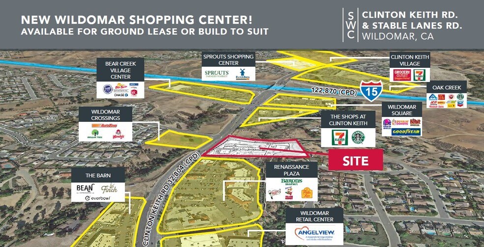 SWC Clinton Keith Rd & Stable Lanes Rd, Wildomar, CA à louer - Photo de l’immeuble – Image 2 sur 3