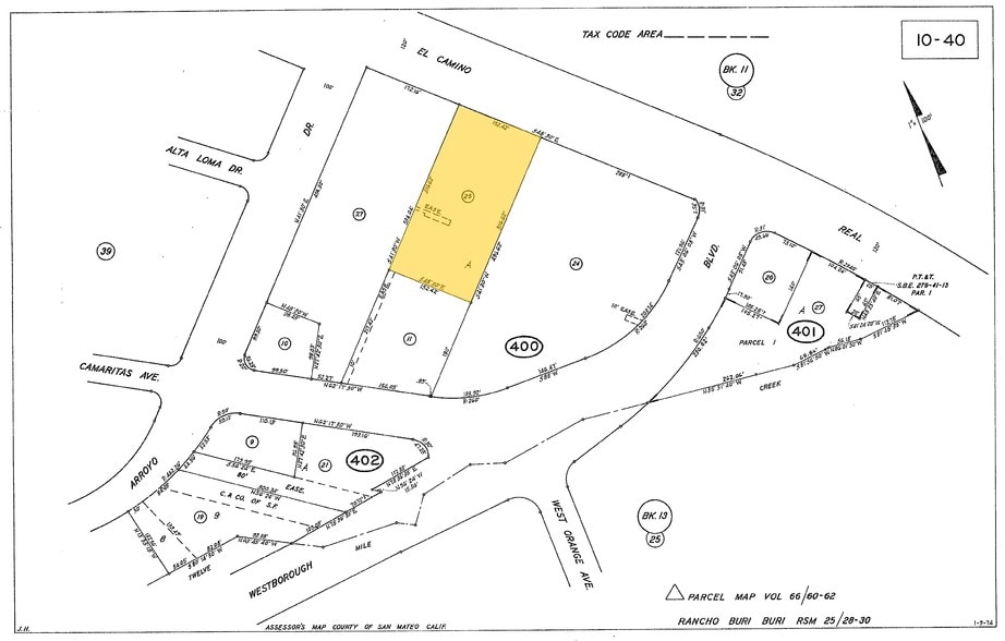 1053-1057 E El Camino Real, South San Francisco, CA à vendre - Plan cadastral – Image 3 sur 3