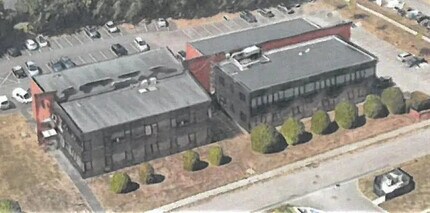 Mont-Saint-Aignan - Vue aérienne  vue de carte