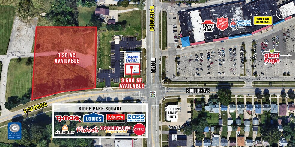 4630 N Ridge Rd, Brooklyn, OH à louer - Aérien – Image 2 sur 6